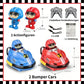 🔥 Hot sale 🔥Cartoon Remote Control Bumper Cars for Kids