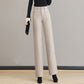 [Gift For Her] Women's High Waisted Thermal Straight Leg Pants