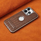 Crocodile Pattern Magnetic Phone Case with Stand