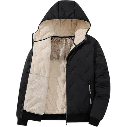 ⏳Time-Limited Special⏰Men's Winter Warm Zipper Hooded Coat