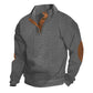 🎅Xmas Sales - 61% OFF🎄Men's Casual Long Sleeve Pullover with Elbow Patches