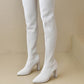 🔥Hot Sale🔥Women’s Block Heel Pointed Toe Over-the-Knee Boots