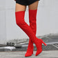 🔥Hot Sale🔥Women’s Block Heel Pointed Toe Over-the-Knee Boots