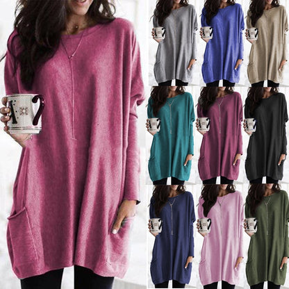 🔥New long sleeve casual pocket t-shirt