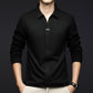 Casual Long-Sleeved Shirt in Skin-Friendly Fabric