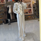 🔥Turtleneck Striped Top ＆ Wide-Leg Pants 2-Piece Set