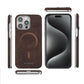 Premium Leather Phone Case - Magnetic Charging