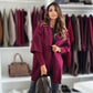 🎄 💖Women's Fashion Solid Color Loose Hooded Coat