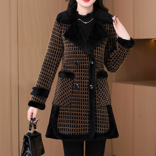 ❄️Winter Specials 58%OFF❄️ Women's Elegant Warm Coat with Collar【✈️free shipping 】