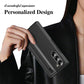 Electroplated Leather Folding Case with Pen slot For Z FOLD 3/4/5/6
