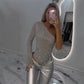 🎉New Year Sale 50% OFF 🛍️Women's One Shoulder Sequin Bodysuit
