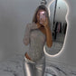 🎉New Year Sale 50% OFF 🛍️Women's One Shoulder Sequin Bodysuit