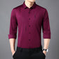 2025👔Men's Stylish Thickened Seamless Lapel Shirt