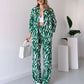 🌸Spring Specials 🌸 Chic Women's Zebra Print Shirt & Pants Set