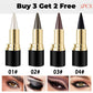 📢📢Buy 2 Get 1 Free⏰2-piece black gel eyeliner set, waterproof and smudge-proof eyeliner