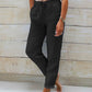 🥳New arrival 50% OFF!🌸Women's Elastic Waist Cotton Linen Casual Pants🍀
