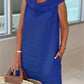 SUMMER RUFFLE COLLAR DRESS