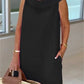 SUMMER RUFFLE COLLAR DRESS