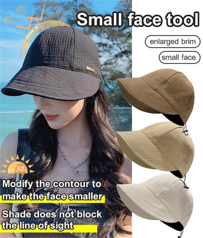 🔥Hot Sale🔥Foldable Bucket Hat - Small Face Tool（50% OFF）