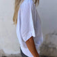 🔥LAST DAY SALE 50% OFF🔥Simple Solid Color V-Neck Half-Sleeve T-Shirt💛