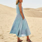 ✨Hot Promotion 49% Off✨Women's Sleeveless Cotton And Linen Dress With Pockets🎉