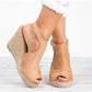 Women's Ankle Strap Wedge Platform Sandals