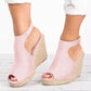 Women's Ankle Strap Wedge Platform Sandals