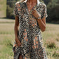 🥰New Year Specials🥰Women's Stylish Printed Casual V-Neck Dress🌸 Effortless Summer Chic ☀️