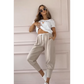 Comfortable Women's Elastic Waist Casual Pants