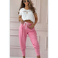 Comfortable Women's Elastic Waist Casual Pants