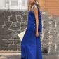 Women’s 2-Piece Cotton Linen Sleeveless Top & Palazzo Pants Set