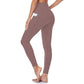 🌸2025 HOT SALE 49% OFF🌸High-Waisted Butt Lifting Tummy Control Shaping Training Leggings with Side Pocket