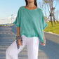 💖LAST DAY SALE 50% OFF💖Loose fit cotton linen summer top
