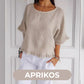 💖LAST DAY SALE 50% OFF💖Loose fit cotton linen summer top