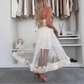 🌸Spring Specials💐 Women's Mesh Patchwork Strapless Dress