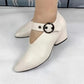 Women's Chunky Heel Pointed Toe Shoes