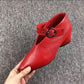 Women's Chunky Heel Pointed Toe Shoes