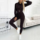 Women's Two-Piece Hooded Tracksuit Set