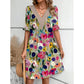 💕Limited Time 50% Off💕Women’s V-Neck Flowy Mini Dress