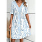 💕Limited Time 50% Off💕Women’s V-Neck Flowy Mini Dress