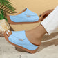 💥Hot Sale🔥Women's Casual Wedge Slide Sandals