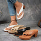 💕Limited Sale 49% OFF💕Women’s Summer Chunky Heel Flip Flops