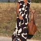 🎁 Hot Sale 50%🔥V-Neck Print Dress