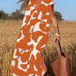 🎁 Hot Sale 50%🔥V-Neck Print Dress