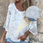 Women’s Boho Chic Sheer Lace Embroidered Blouse💥Limited time offer