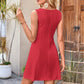 🎁Exclusive Sale50% OFF🎁Women's Sleeveless Waist-Cinching Mini Dress-Buy 2 Get 8% Off