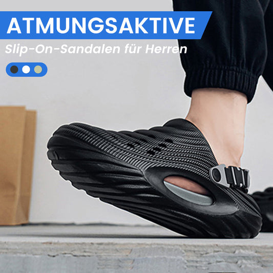 ⏳ Hot Sale 49% off! 💥Breathable Slip-On Sandals for Men(The more you buy, the higher the discount)