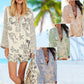 💕2025 HOT SALE 50% OFF💕 Satin Unique Letter Print Tassle Shirt and Elastic Waist Shorts Set