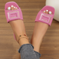 Women's Chunky Heel Slide Sandals