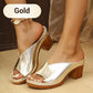 🌸Summer Hot Sale 49%OFF🌸Chunky Heel Slip-on Platform Sandals